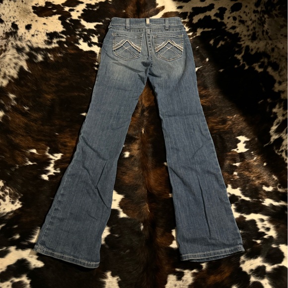 Women’s Ariat boot cut medium wash jeans size 25 - Picture 3 of 5